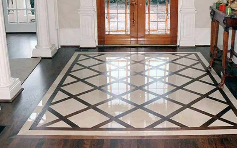 سرامیک کف شیراز (کاشی) مربع مستطیل ضد آب ضربه