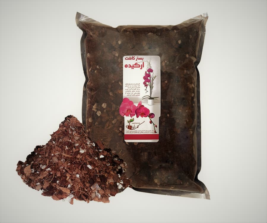 خاک گل ارکیده؛ جذب رطوبت بدون باکتری حاوی (ازت پتاسیم فسفر)