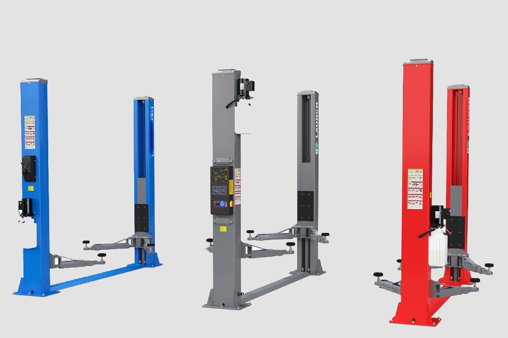 جک بالابر دو ستون؛ هیدرولیکی ماردونی مناسب تعویض لاستیک تعمیرات خودرو