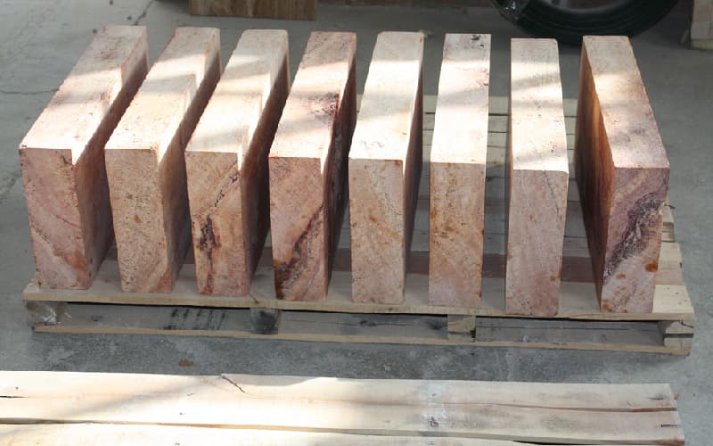 سنگ جدول تراورتن؛ سطح صاف صیقلی تراکم بالا ضد ضربه