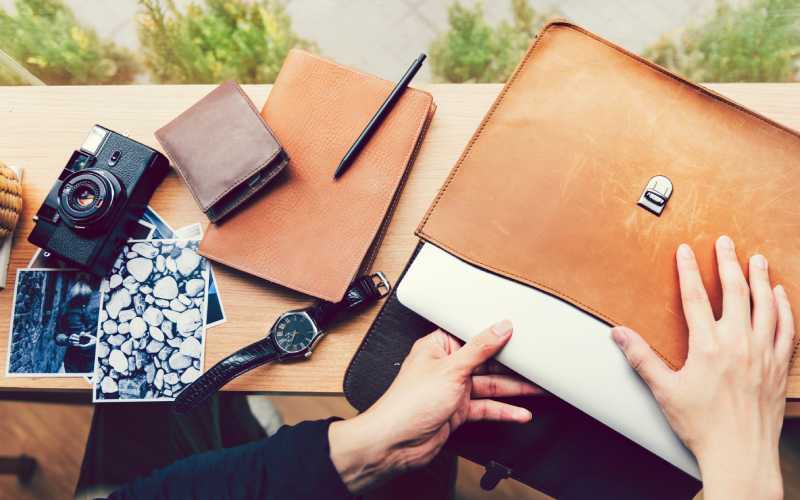 کیف لپ تاپ اچ پی؛ کوله پشتی دستی ضربه گیر جنس پلی استر