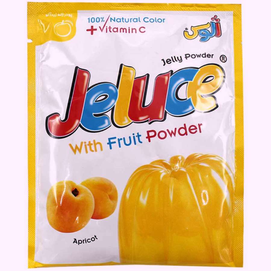 پودر ژله ژلوس؛ طعم لیمو آناناس هلو پرتقال سیب jelly