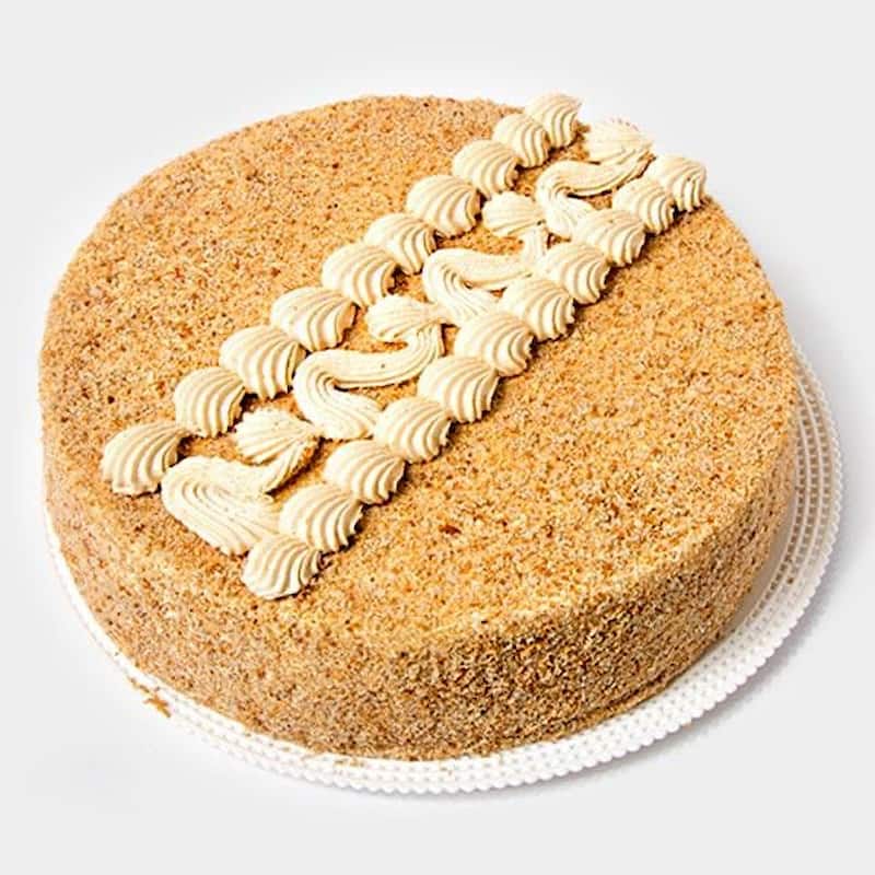 کیک نسکافه ای بی بی؛ دایره ای 3 طعم (شکلاتی گردویی نسکافه ای)