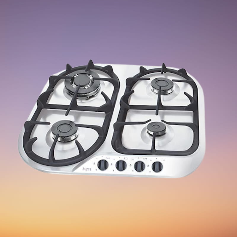 اجاق گاز تابان؛ فر دار بدون فر فندک الکتریکی تعداد شعله (4 5)