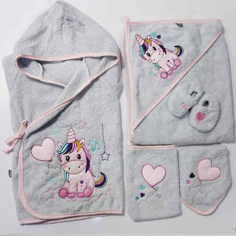 ست حوله نوزاد؛ جنس پنبه پلی استر عدم ایجاد حساسیت پوستی