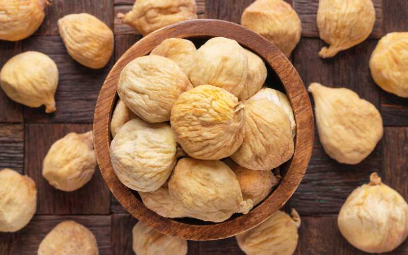 انجیر خشک معمولی؛ زرد کاهش قند خون تقویت سیستم ایمنی ویتامین (A B C)