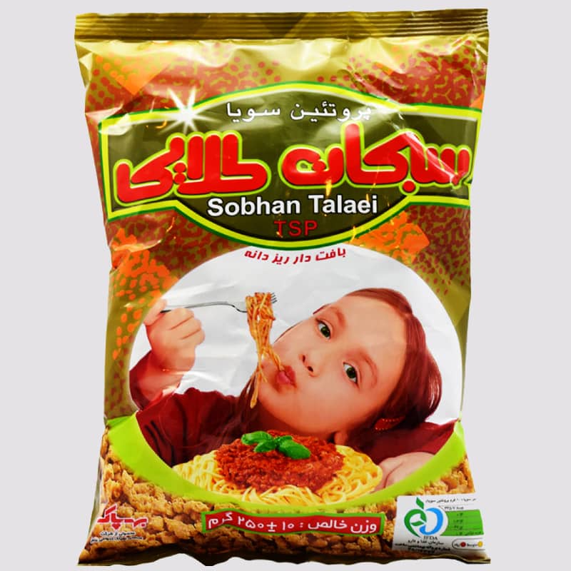 سویا سبحان طلایی 250 گرم؛ قهوه ای کرم دارای انرژی زا مواد معدنی