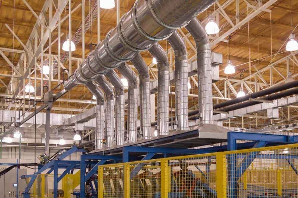 تهویه صنعتی؛ کنترل کیفیت هوا دما رطوبت فشار هوا