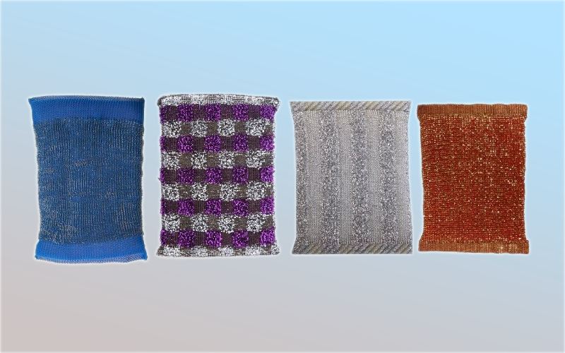 اسکاچ شیراز؛ اسفنجی بافت سیمی جنس ابر بادوام Scrub Sponge