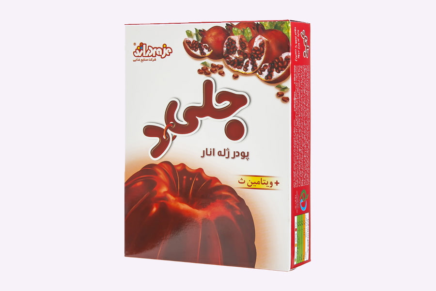 پودر ژله دراژه؛ طعم شاتوت انار موز کلاژن ساز تقویت استخوان