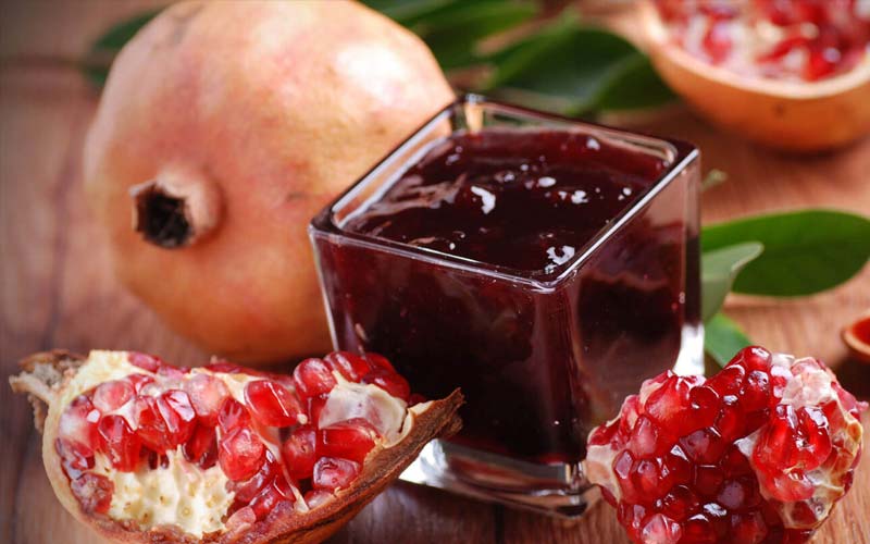 رب انار درجه یک 1401؛ شیرین ترش ملس درمان کبد چرب کاهش تهوع