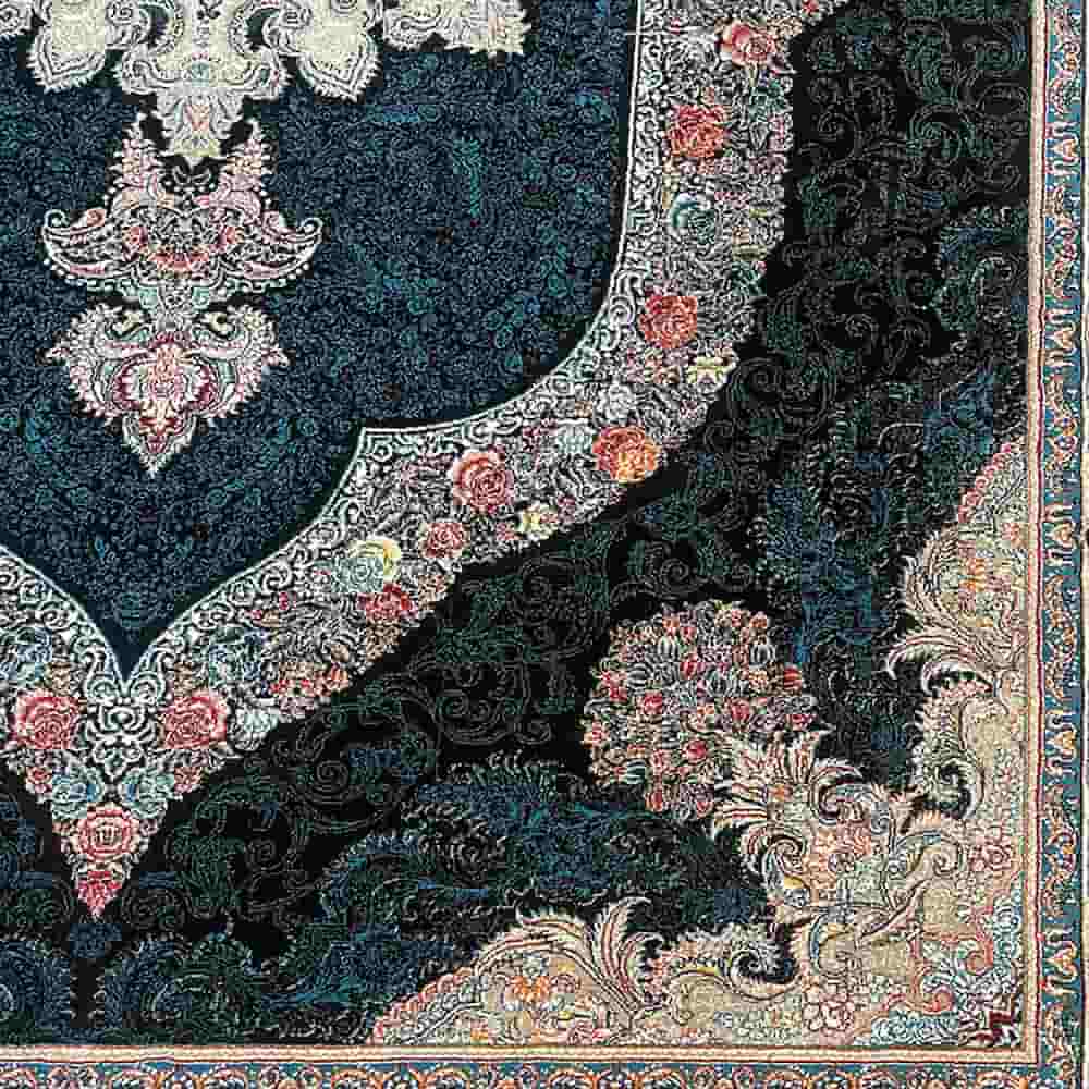 فرش 1000 شانه نیاوران؛ نخ آکریلیک هیت پنبه ریز بافت لطیف