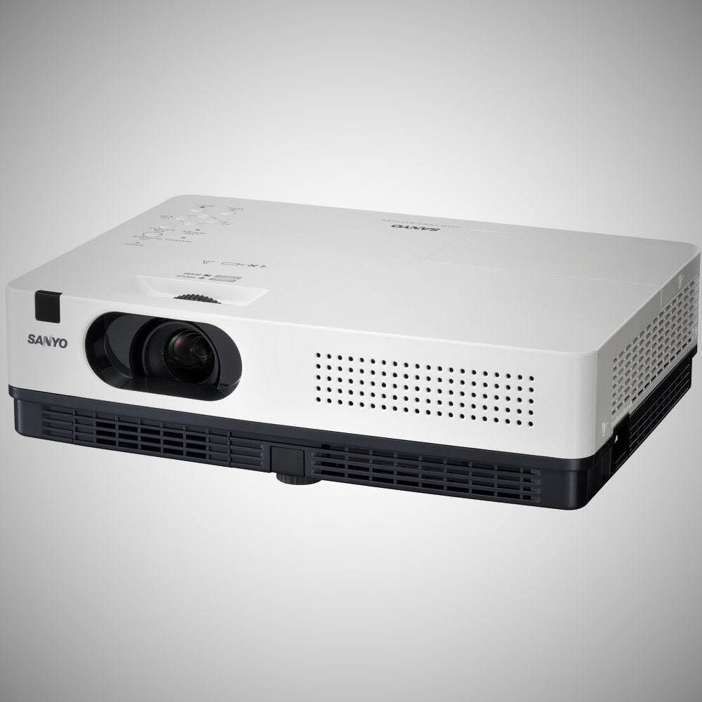 لامپ ویدئو پروژکتور سانیو (چراغ) آلومینیومی آبی رنگ تولید عکس واضح