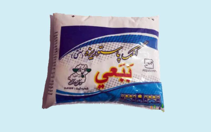 کشک ببعی؛ طعم ترش حاوی کلسیم آهن وزن 500 900 گرمی