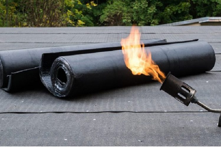 ایزوگام شرق مشهد؛ رولی برش خورده روکش آلومینیومی سنگ ریزه ای