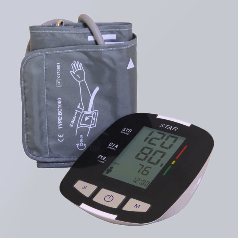 دستگاه فشار خون سخنگو star؛ بازویی مچی ابعاد (15*12*22) سانتی متر 