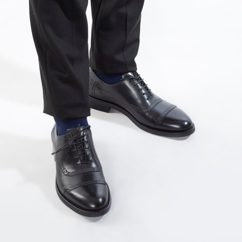 کفش مردانه درسا؛ مشکی قهوه ای عسلی قابل شستشو بادوام