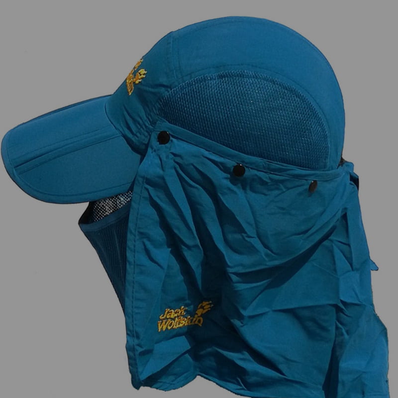 کلاه کوهنوردی جک ولف اسکین؛ سرمه ای مشکی قهوه ای ساخت china