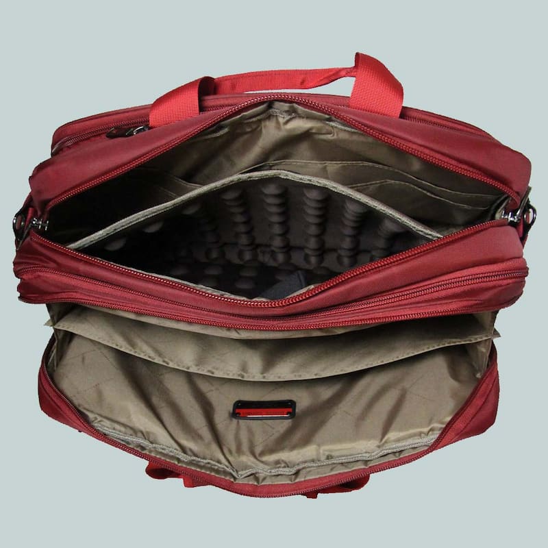 کیف لپ تاپ سه کاره پیرگاردین؛ دستی کوله پشتی سبک ضربه گیر حرفه ای