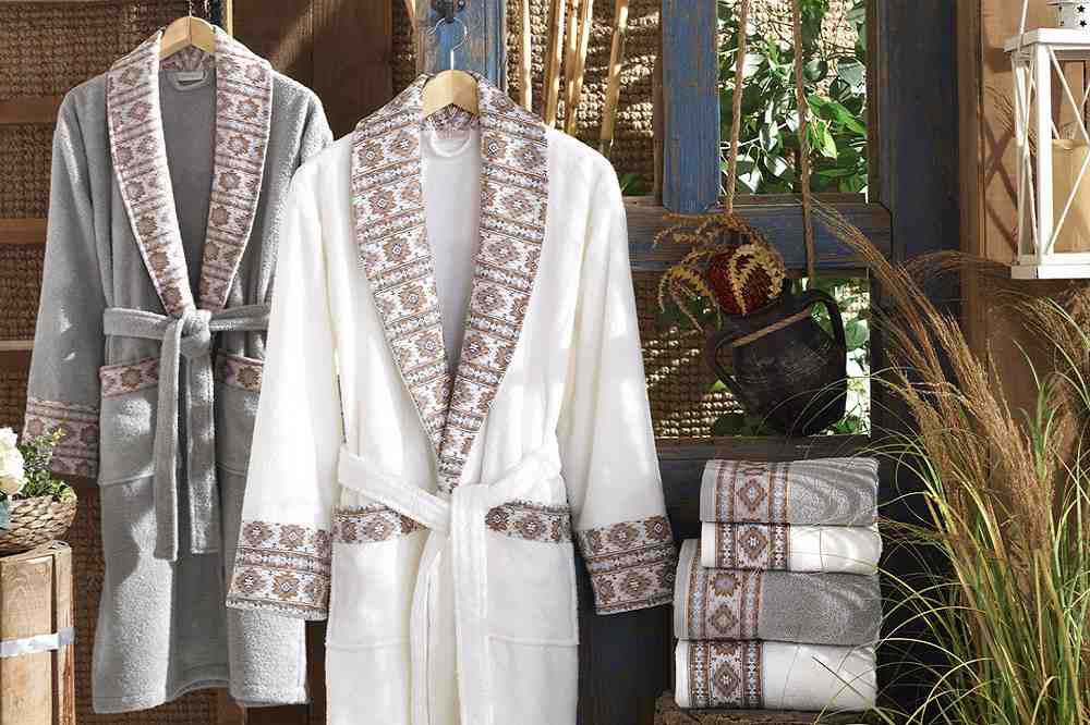 حوله تن پوش sarev؛ الیاف پنبه لطیف بدون حساسیت کشسانی جذب بالا