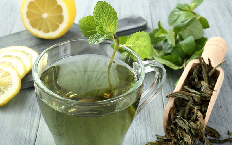 دمنوش چای سبز نعناع فلفلی (ژاپنی) کیسه ای ضد اسپام نفخ ضدعفونی لاغر کننده