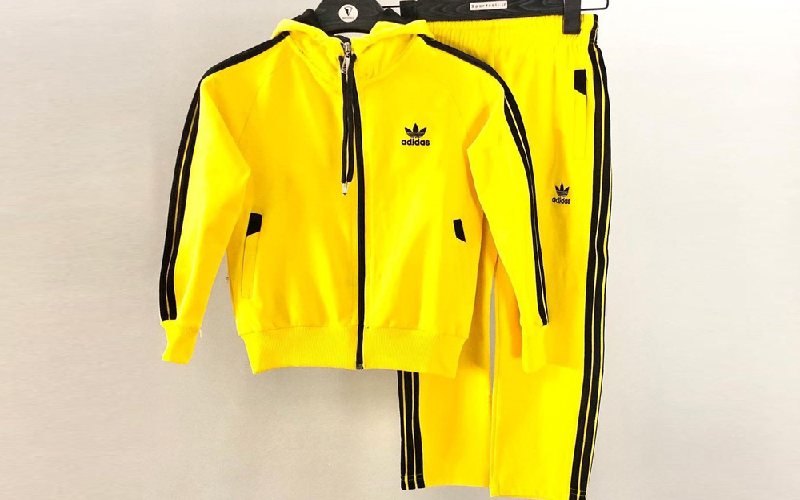 لباس ورزشی دختر بچه (اسپرت) صورتی قرمز آبی 2 جنس پنبه ای نخی