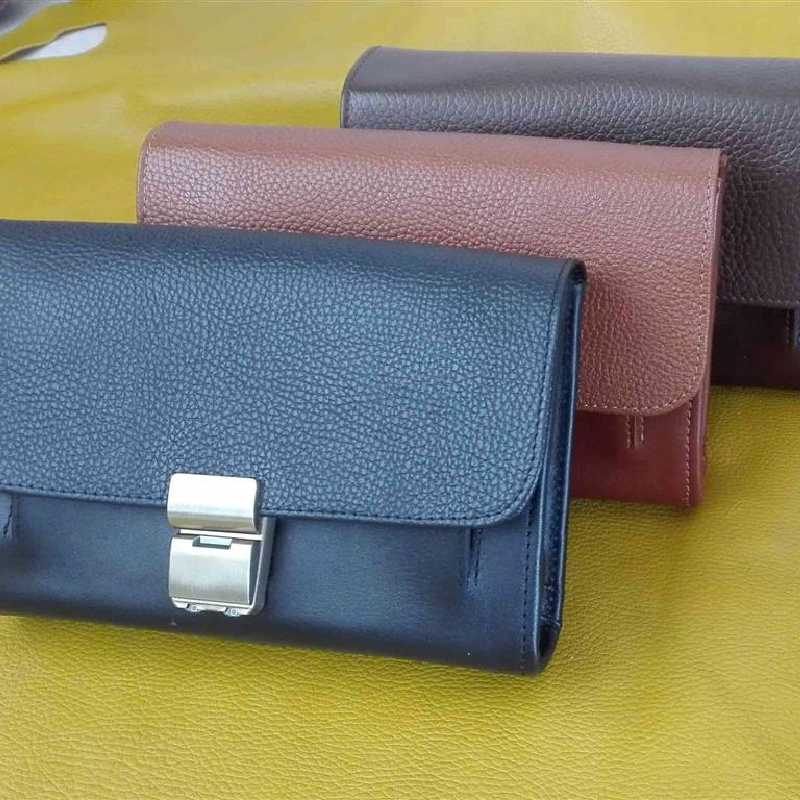 کیف مدارک مردانه؛ عسلی قهوه ای مشکی 2 نوع دست دوز صنعتی bag