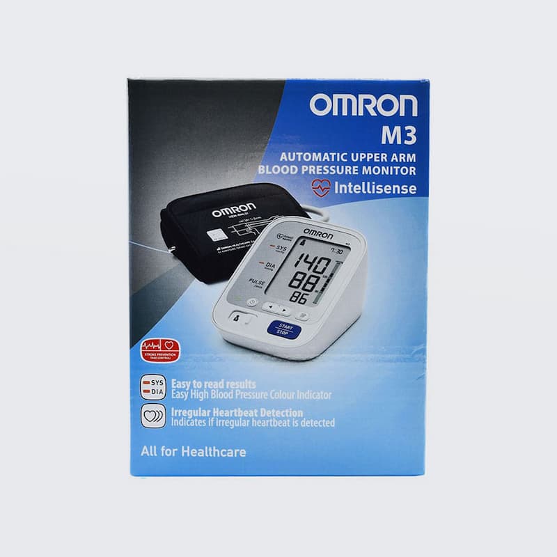 دستگاه فشار خون omron m3 دیجیتالی؛ نمایشگر LCD ساخت Japan