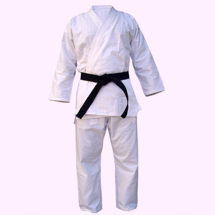 لباس دفاع شخصی بچه گانه؛ کتان فلامنت ویسکوز مقاوم برابر کشیدگی