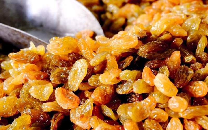 کشمش بیدانه آفتابی؛ گوشتی طعم شیرین ویتامین (E A) کاهش قند خون