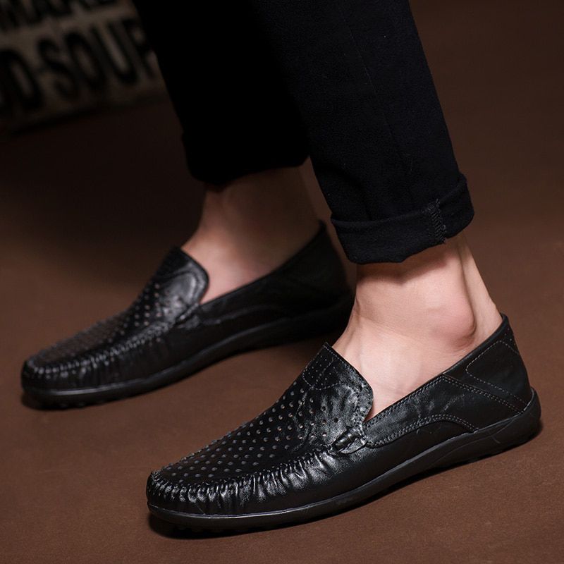 کفش کالج تبریز؛ مردانه زنانه چرم طبیعی مصنوعی بدون بند سبک