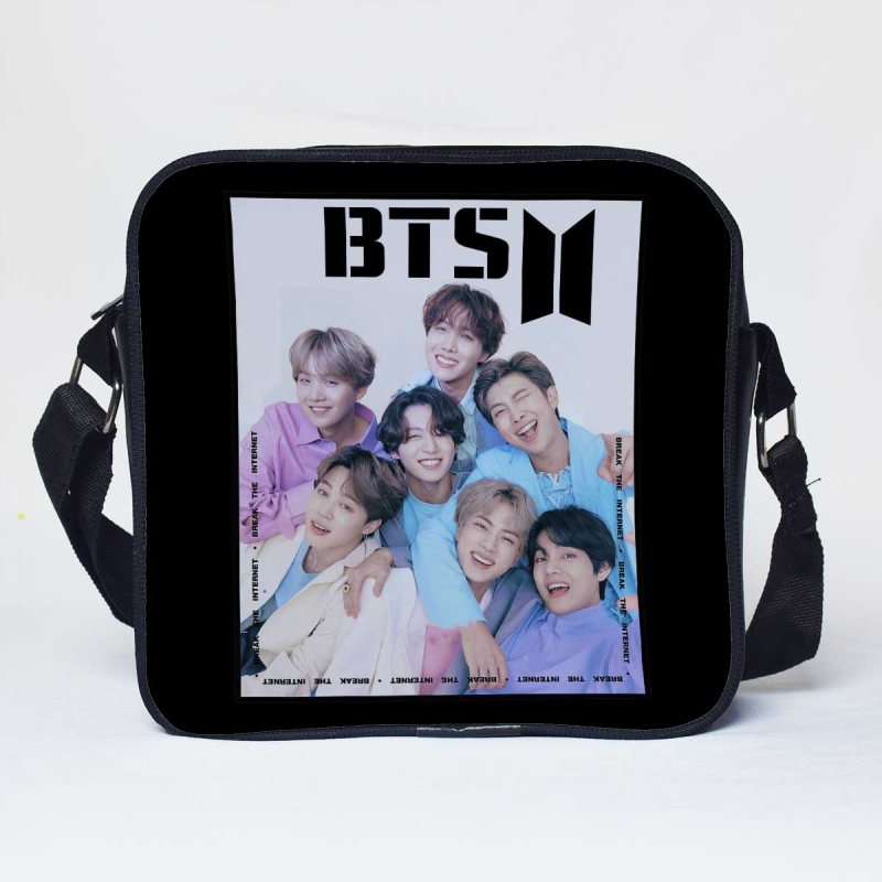 کیف مدرسه دخترانه بی تی اس؛ چرخ دار کوله پشتی 2 طرح فانتزی ساده