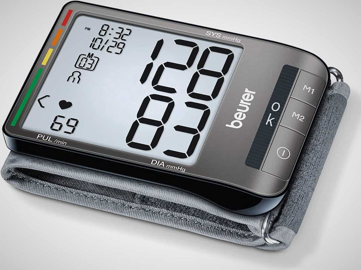 دستگاه فشار خون beurer bm44؛ دیجیتالی صفحه LCD مناسب ضربان قلب نبض