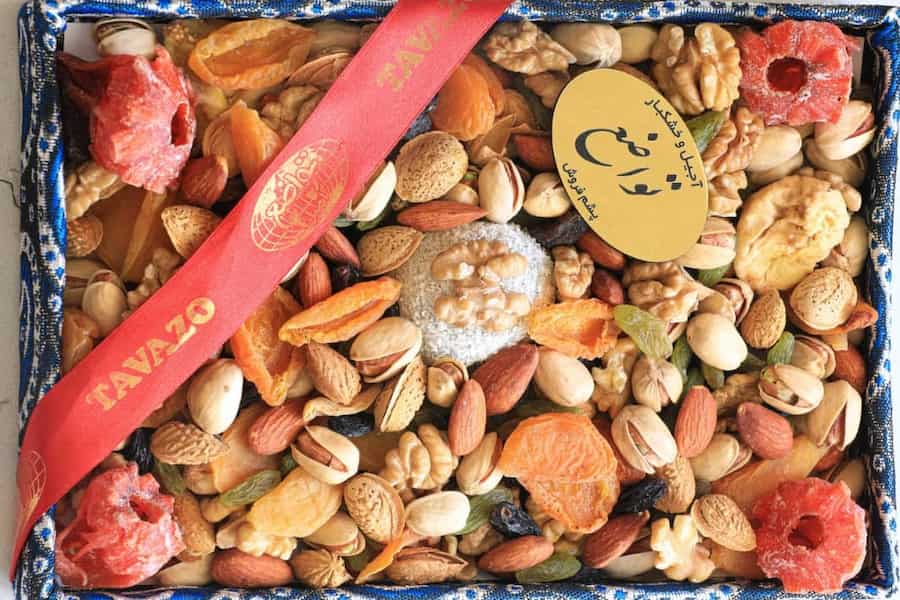 آجیل تواضع تبریز؛ باپوست بدون پوست 2 طعم شور خام