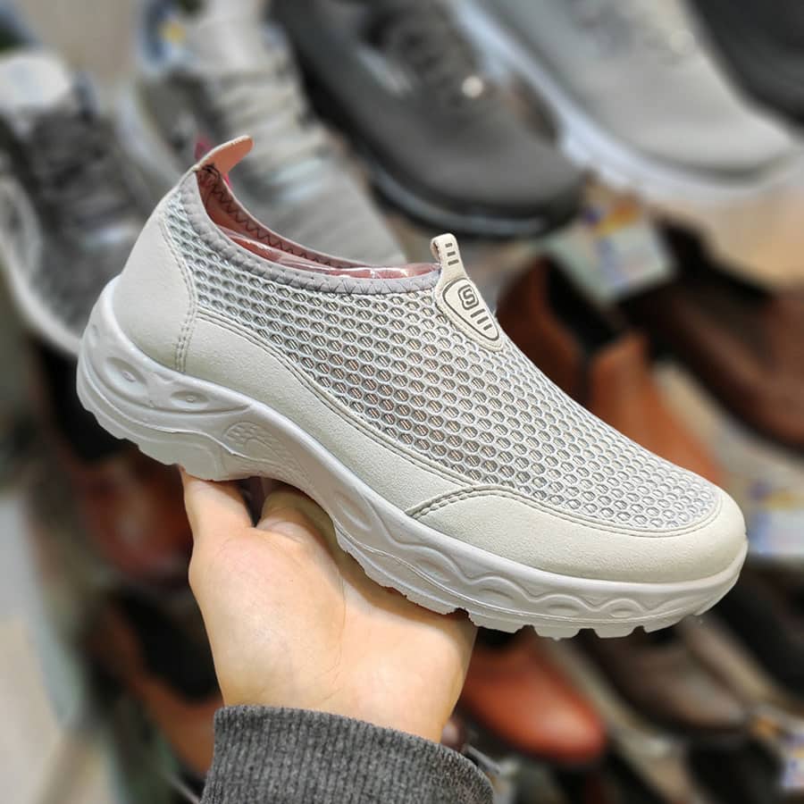 کتونی ایرانی (کفش) چرم پارچه ای نرم مقاوم 2 برند هالیدی شیما