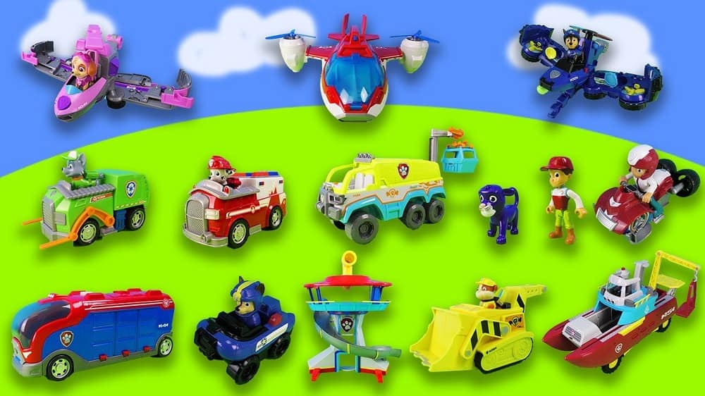 اسباب بازی سگهای نگهبان؛ پلاستیکی بسته بندی (6 8 9 10) toy