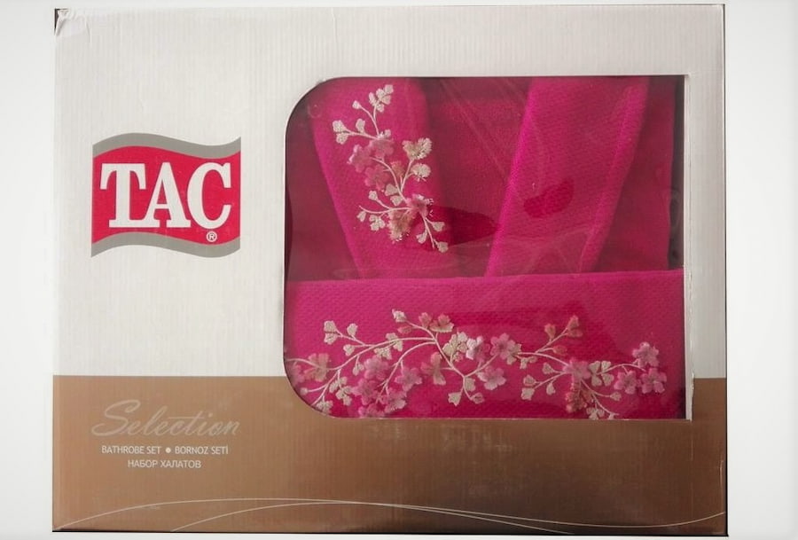 حوله مارک تاچ؛ تن پوش هتلی استخری 4 رنگ صورتی سفید قرمز آبی