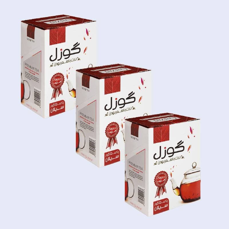 چای نیم کیلویی گوزل؛ کیسه ای عطری ساده کاهش کلسترول خون اشتها حاوی caffeine