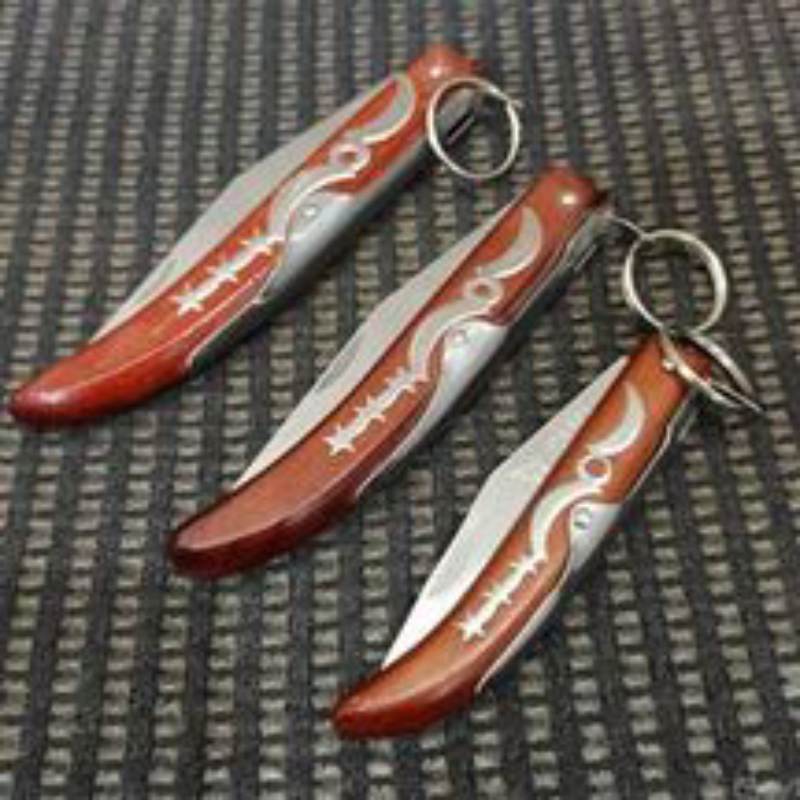 چاقو گوزن نشان؛ جیبی سفری تاشو ضد آب 2 کاربرد شکار جنگل