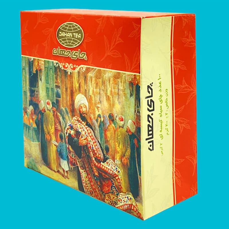 چای کیسه ای جهان؛ سفید سیاه سبز 3 طعم زنجبیلی دارچینی زعفرانی