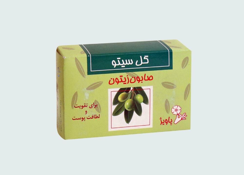 صابون گل سیتو زیتون؛ ضد جوش لک تیرگی پوست مناسب پوست (خشک چرب)