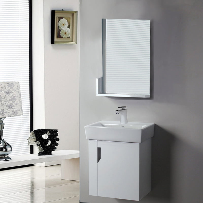 روشویی کابینتی شیشه ای؛ شفاف مقاوم برابر آب مواد شوینده 2 مدل مدرن کلاسیک