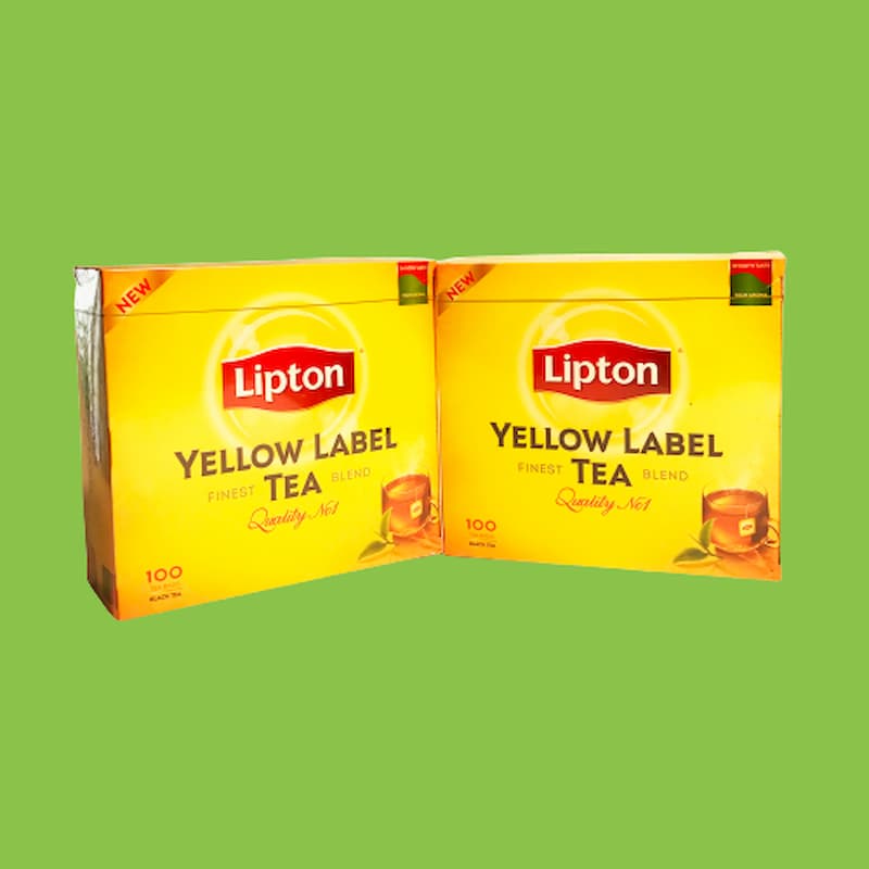 چای کیسه ای لیپتون؛ نعنا به لیمو (50 100) عددی Lipton tea