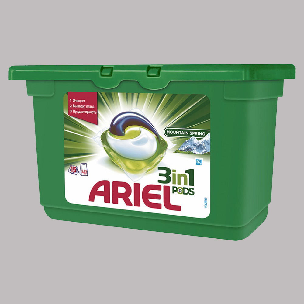 قرص ماشین لباسشویی آریل؛ مخصوص لباس تیره رنگی 15 عددی