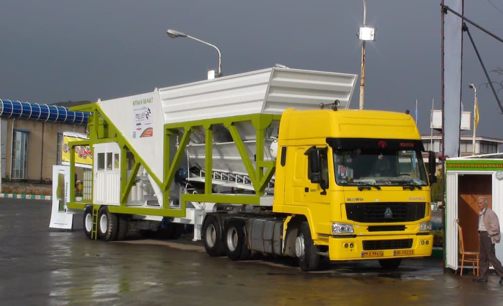 بچینگ سیار؛ تر خشک گنجایش 9 تن سیستم کنترل برق PLC