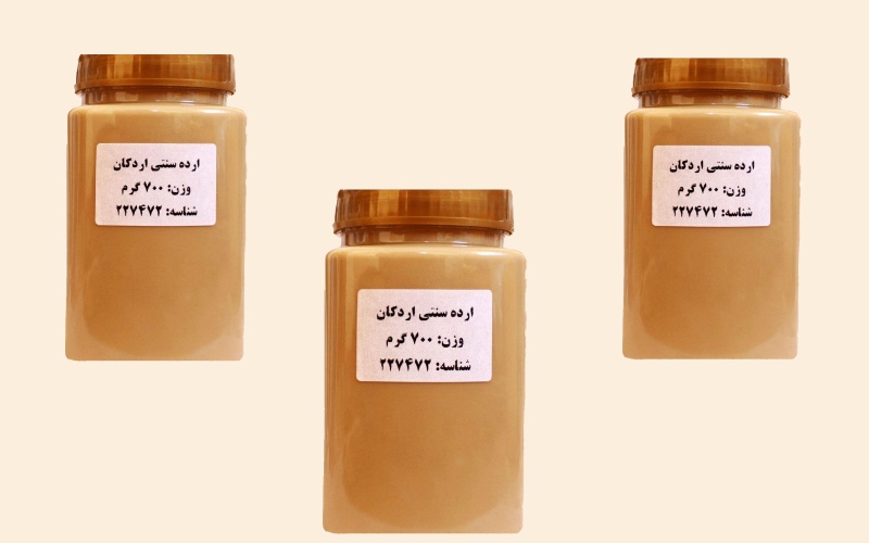 ارده سنتی اردکان؛ سبوس دار ساده دو آتیشه مخصوص کاهش وزن تقویت حافظه