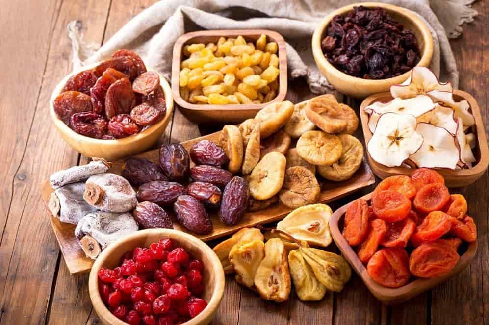 میوه خشک در اصفهان؛ ورقه ای حبه ای حاوی فیبر ویتامین املاح معدنی