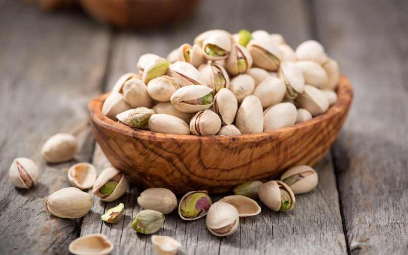 پسته تازه تره بار؛ شور بو داده خام بهبود قلب عروق Pistachio