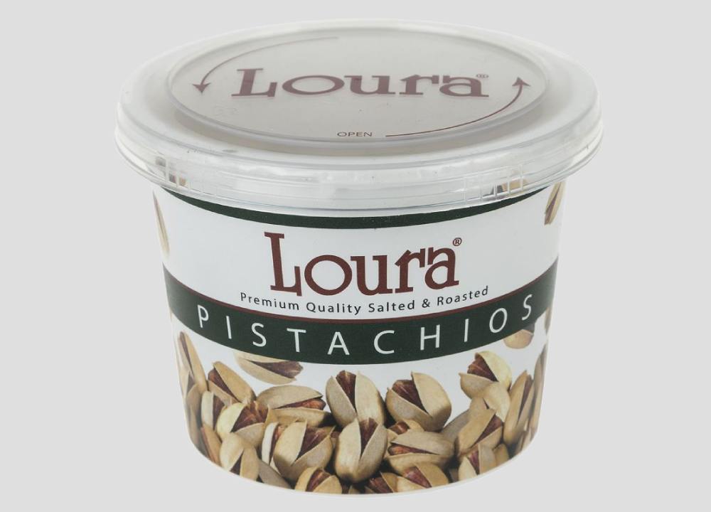 پسته لورا؛ نمکی بو داده خندان بسته بندی (70 100 380) گرمی
