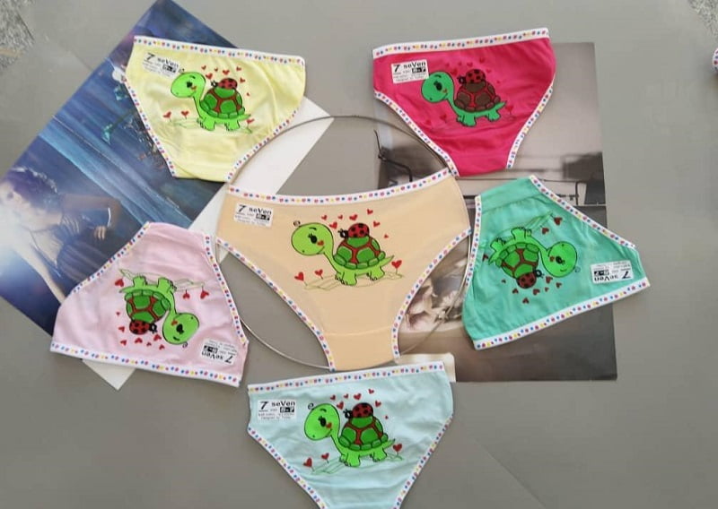 شورت نخی بچه گانه؛ پنبه ای منفذ دار بدون رنگ ضد حساسیت خارش